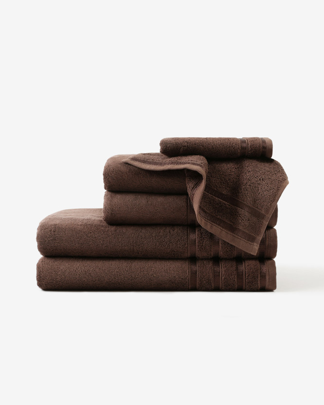 Bambusový ručník/osuška Bamboo Lux - čokoládově hnědý